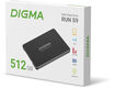 SSD Digma 512Gb SATA3 DGSR2512GS93T Run Y2 2.5