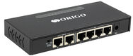 ORIGO OS1206P/60W/A1A Неуправляемый PoE-коммутатор 4x100Base-TX PoE+