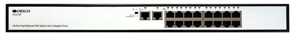 ORIGO OS1218P/190W/A1A Неуправляемый PoE-коммутатор 16x100Base-TX PoE+