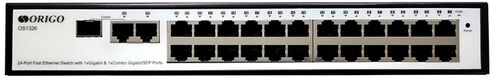ORIGO OS1326/A1A Настраиваемый L2-коммутатор 24x100Base-TX