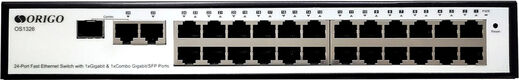 ORIGO OS1326/A1A Настраиваемый L2-коммутатор 24x100Base-TX