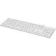 Клавиатура Oklick 500M белый USB slim Multimedia [1061586]