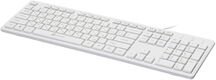 Клавиатура Oklick 500M белый USB slim Multimedia [1061586]