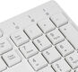 Клавиатура Oklick 500M белый USB slim Multimedia [1061586]