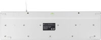 Клавиатура Oklick 500M белый USB slim Multimedia [1061586]