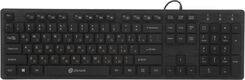 Клавиатура Oklick 520M2U черный/черный USB slim Multimedia [1061587]