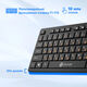 Клавиатура Oklick 520M2U черный/черный USB slim Multimedia [1061587]