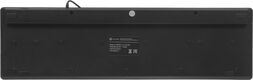 Клавиатура Oklick 520M2U черный/черный USB slim Multimedia [1061587]