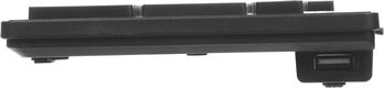 Клавиатура Oklick 520M2U черный/черный USB slim Multimedia [1061587]