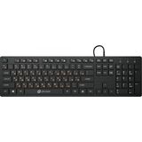 Клавиатура Oklick 520M2U черный/ черный USB slim Multimedia [1061587]