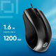 Oklick 225M Black Мышь оптическая (1200dpi) USB (3but) [997791]
