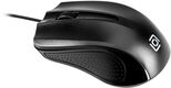 Oklick 225M Black Мышь оптическая (1200dpi) USB (3but) [997791]