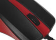 Oklick 225M черный/красный Мышь оптическая (1200dpi) USB (3but) [288237]