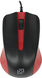 Oklick 225M черный/красный Мышь оптическая (1200dpi) USB (3but) [288237]