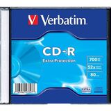 Verbatim Диски CD-R 700Mb 80 min 48-х/ 52-х (Slim case)[43347]