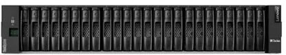 Lenovo ThinkSystem DE4000H (64GB Cache) HICless Hybrid Flash Array 2U24 SFF V2 Lenovo ThinkSystem DE4000H (64GB Cache) HICless Hybrid Flash Array 2U24 SFF V2