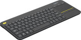 Клавиатура беспроводная Logitech K400 Plus Dark ЛАТИНИЦА (с сенсорной панелью, приемник Unifying, 2 батареи типа AA) (арт. 920-007173, M/N: Y-R0055 / C-U0008) Клавиатура беспроводная Logitech K400 Plus Dark ЛАТИНИЦА (с сенсорной панелью, приемник Unifying, 2 батареи типа AA) (арт. 920-007173, M/N: Y-R0055 / C-U0008)