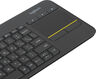 Клавиатура беспроводная Logitech K400 Plus Dark ЛАТИНИЦА (с сенсорной панелью, приемник Unifying, 2 батареи типа AA) (арт. 920-007173, M/N: Y-R0055 / C-U0008) Клавиатура беспроводная Logitech K400 Plus Dark ЛАТИНИЦА (с сенсорной панелью, приемник Unifying, 2 батареи типа AA) (арт. 920-007173, M/N: Y-R0055 / C-U0008)