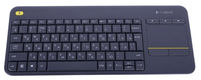 Клавиатура беспроводная Logitech K400 Plus Dark ЛАТИНИЦА (с сенсорной панелью, приемник Unifying, 2 батареи типа AA) (арт. 920-007173, M/N: Y-R0055 / C-U0008) Клавиатура беспроводная Logitech K400 Plus Dark ЛАТИНИЦА (с сенсорной панелью, приемник Unifying, 2 батареи типа AA) (арт. 920-007173, M/N: Y-R0055 / C-U0008)