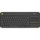 Клавиатура беспроводная Logitech K400 Plus Dark ЛАТИНИЦА (с сенсорной панелью, приемник Unifying, 2 батареи типа AA) (арт. 920-007173, M/N: Y-R0055 / C-U0008) Клавиатура беспроводная Logitech K400 Plus Dark ЛАТИНИЦА (с сенсорной панелью, приемник Unifying, 2 батареи типа AA) (арт. 920-007173, M/N: Y-R0055 / C-U0008)
