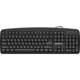 Defender Клавиатура Office HB-910 RU USB [45910] {Проводная 045910