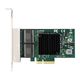 Exegate EX293453RUS Сетевой адаптер ExeGate EXE-BCM5719 (PCI-E x4 v2.0, порты 4xRJ45, 10/100/1000Mbps, Gigabit Chipset Broadcom BCM5719)