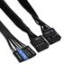 Exegate EX286427RUS Корпус Minitower ExeGate BA-309-500W-8 (mATX, БП AA500 с вент. 8см, 2*USB, HD аудио, черный)