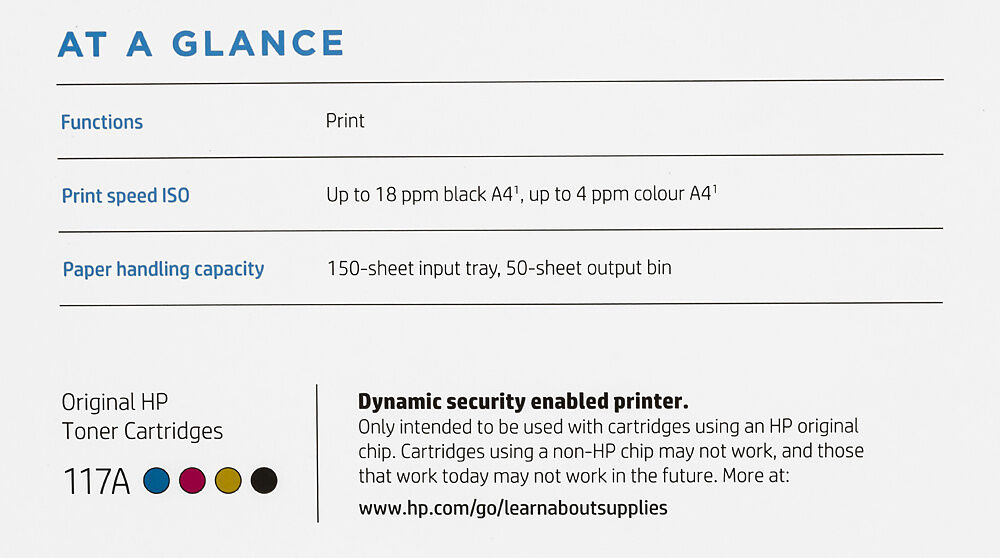 HP Color Laser 150a (4ZB94A) {A4 HP Color Laser 150a (4ZB94A) {A4