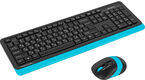 Клавиатура + мышь A4Tech Fstyler FG1010 клав:черный/синий мышь:черный/синий USB беспроводная Multimedia Клавиатура + мышь A4Tech Fstyler FG1010 клав:черный/синий мышь:черный/синий USB беспроводная Multimedia