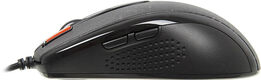 A4Tech Мышь V-Track F5 черный/рисунок оптическая (3000dpi) USB (6but)[647961]