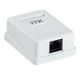 ITK CS2-1C06U-12 Настенная инф. розетка RJ45 кат. 6 UTP 1-порт