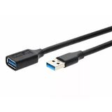 Кабель удлинительный USB3.0 Am-Af 3m Telecom черный [7958820049200] Telecom TUS708-3M (TUS708-3M)