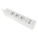 Harper Сетевой фильтр с USB зарядкой UCH-340 White QC3.0 (3 роз.,1,5м., 3 x USB (max 4.8A) Harper Сетевой фильтр с USB зарядкой UCH-340 White QC3.0 (3 роз.,1,5м., 3 x USB (max 4.8A)