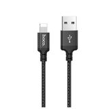 X14/ USB кабель Lightning/ 1m/ 2A/ Нейлон/ Black HOCO HC-62820