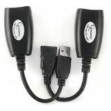 USB 2.0 кабель удлинительный AM/ AF/ RJ45Fx2 по витой паре Gembird UAE-30M&nbsp;<img style='position: relative;margin:0' src='/image/only_to_order_edit.gif' alt='На заказ' title='На заказ' />