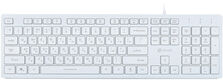 Клавиатура Oklick 550ML белый USB slim Multimedia LED [1061618]