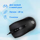 Oklick 325M черный оптическая (1000dpi) USB (2but) [1091340]