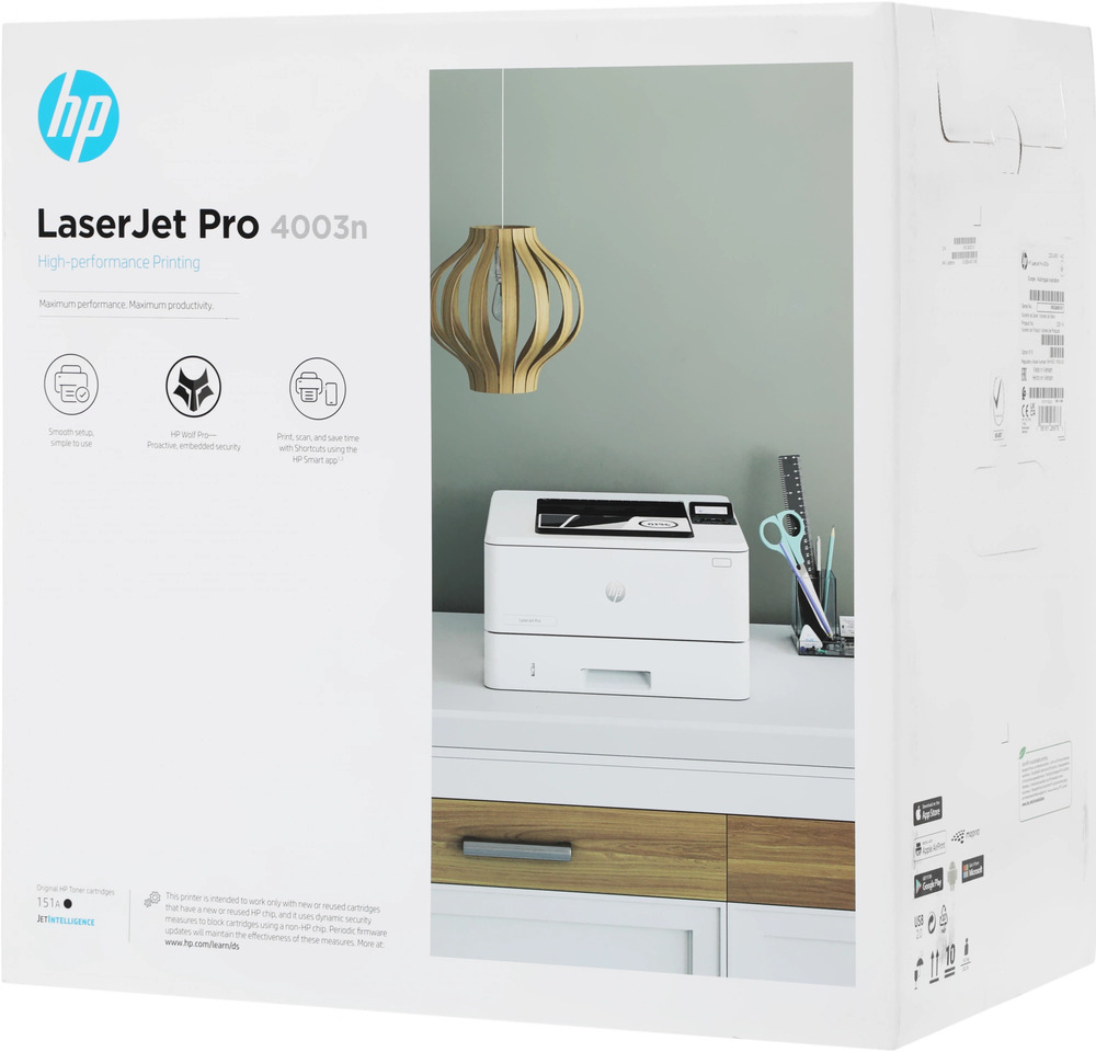 Принтер HP LaserJet Pro M4003n (A4)