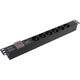 Exegate EX280832RUS Блок розеток ExeGate ServerPro PDU-19H607 Al-6S-C14-SW-SPD1