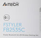 Клавиатура + мышь A4Tech Fstyler FB2535C клав:белый/серый мышь:белый/серый USB беспроводная Bluetoot