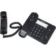 Panasonic KX-TS2352RUB (черный) {индикатор вызова,порт для доп. телеф. оборуд.,4 уровня громкости звонка}
