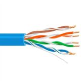 5bites US5505-305A(BL) Кабель UTP / SOLID / 5E / 24AWG / CCA / PVC / BLUE / 305M US5505-305A-BL
