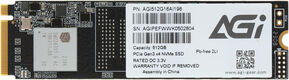 AGI SSD M.2 512Gb AI198 Client SSD PCIe Gen3x4 with NVMe AGI512G16AI198 AGI SSD M.2 512Gb AI198 Client SSD PCIe Gen3x4 with NVMe AGI512G16AI198