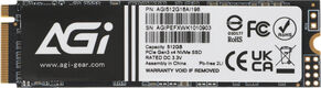AGI SSD M.2 512Gb AI198 Client SSD PCIe Gen3x4 with NVMe AGI512G16AI198 AGI SSD M.2 512Gb AI198 Client SSD PCIe Gen3x4 with NVMe AGI512G16AI198