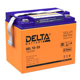 Аккумуляторная батарея DELTA BATTERY GEL 12-33