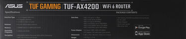 ASUS TUF-AX4200// 802.11 a/b/g/n/ac/ax