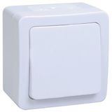 ВСп20-1-0-ГПБ выкл 1кл проход. о/ у IP54 ГЕРМЕС PLUS Iek EVMP12-K01-10-54-EC (цвет клавиш: белый)