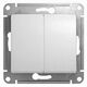 Systeme electric
Schneider-electric GSL000151 GLOSSA 2-клавишный ВЫКЛЮЧАТЕЛЬ