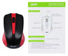 Acer OMW012 [ZL.MCEEE.003] Mouse USB (2but) blk/red