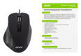 Acer OMW120 черный оптическая (2000dpi) USB (6but) Acer OMW120 черный оптическая (2000dpi) USB (6but)